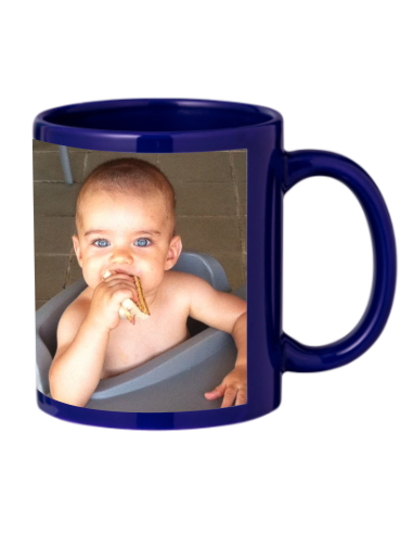 Taza de Color Azul