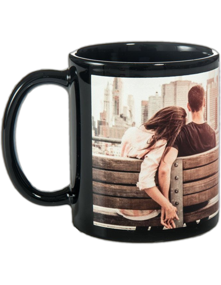 Taza de Color Negro